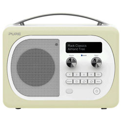 Pure Evoke D4 Mio DAB/FM Bluetooth Radio Almond